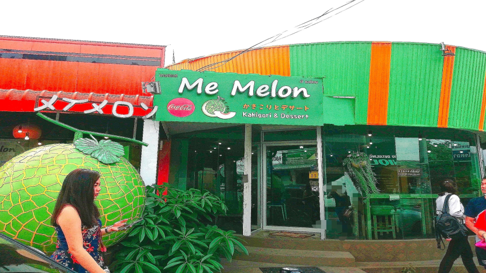 ハジャイのふわふわ激うまかき氷店『me melon』がインスタ映えの画像